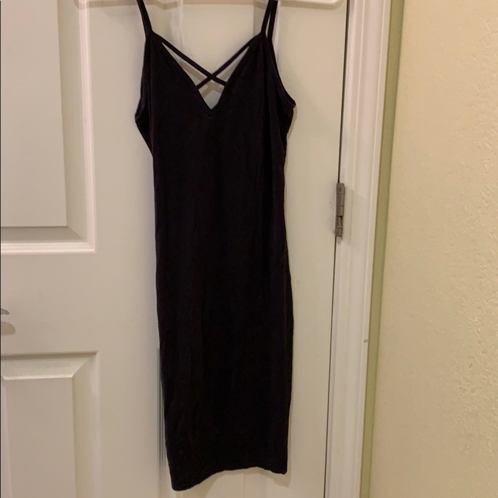 Cute suede LBD
